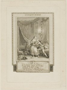 Der zerrissene Blumenstrauß von Antoine Jean Duclos