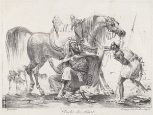 Wüstenaraber von Antoine Jean Gros