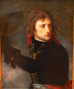 Bonaparte auf der Brücke von Arcole
