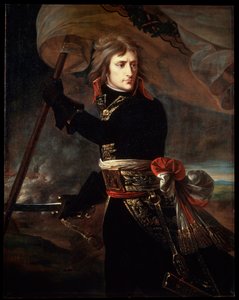 Napoleon Bonaparte auf der Brücke von Arcole