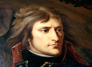Napoleon Bonaparte auf der Brücke von Arcole, ca. 1796-1797