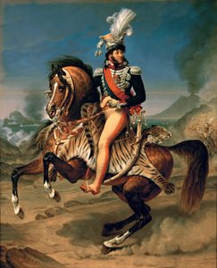 Reiterporträt von Joachim Murat 1767-1815 von Antoine Jean Gros Baron