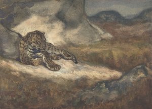 Leopard liegt, 1810-75