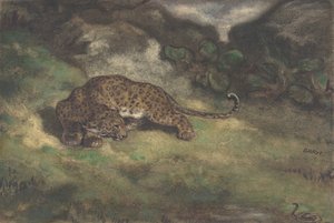 Leopard und Schlange, 1810-1875
