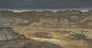 Tiger auf der Jagd