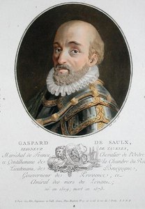 Gaspard de Saulx (1509-73) Seigneur de Tavanes von Antoine Louis Francois (after) Sergent Marceau