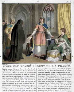 Abt Suger (1082-1152) wird zum Regenten von Frankreich ernannt, 1788