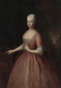 Markgräfin Friederike Louise von Antoine Pesne