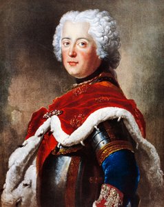 Porträt von Friedrich II. von Hohenzollern, bekannt als Friedrich der Große (Berlin)