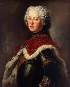 Porträt von Friedrich II. von Preußen 1712-1786 als Kronprinz, 1739 von Antoine Pesne