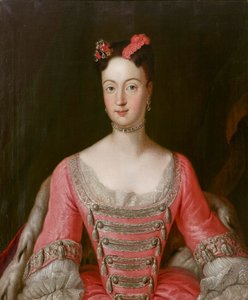 Prinzessin Wilhelmine von Preußen, Markgräfin von Brandenburg-Bayreuth von Antoine Pesne