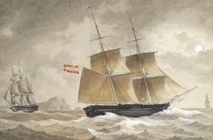 Ein Schiff der österreichischen Marine in Küstengewässern bei Marseille