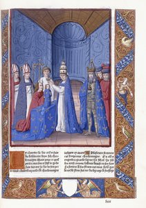 Krönung von Ludwig dem Frommen von Antoine Verard