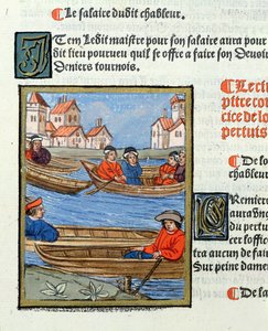 Fährmänner auf der Seine, aus 