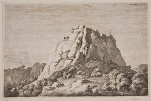Berglandschaft von Anton Carl Dusch