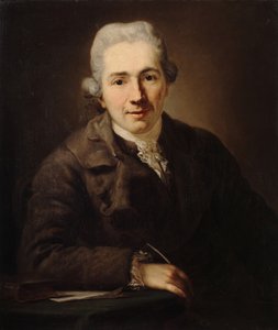 Der Philosoph und Schriftsteller Johann Jakob Engel 1741-1802 von Anton Graff