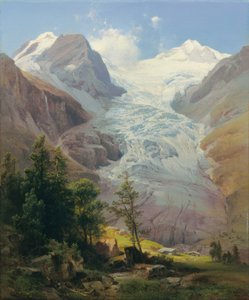 Der Palügletscher von Anton Hansch