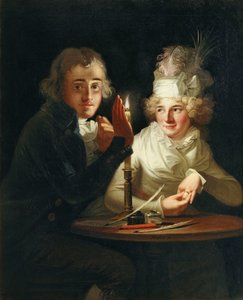 Verlobung bei Kerzenlicht, ca. 1790-98