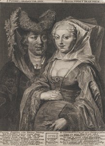 Heiliger Pepin I und seine Tochter, Heilige Begga, 1732 von Anton Joseph von Prenner