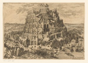 Turm von Babel von Anton Joseph von Prenner