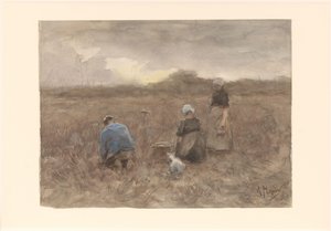 Kartoffelernter von Anton Mauve