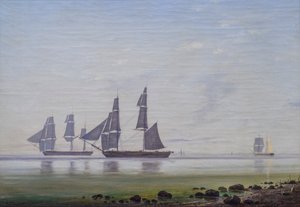 Ein ruhiger Morgen am Meer