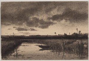 Landschaft mit einem Fluss