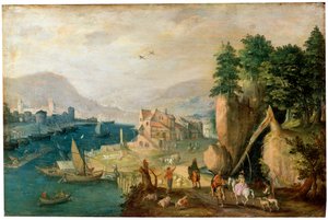 Eine Stadt in den Bergen, 17. Jahrhundert
