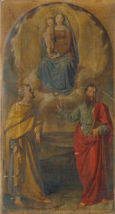 Maria mit Jesuskind und den Heiligen Petrus und Paulus