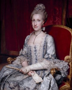 Porträt von Infantin Maria Luisa von Spanien (1745-1792), Heilige Römische Kaiserin