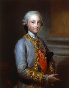 Porträt von Infant Gabriel von Spanien (Portici)