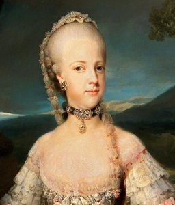 Porträt von Maria Karolina von Österreich (Maria Karolina, Maria Carolina)