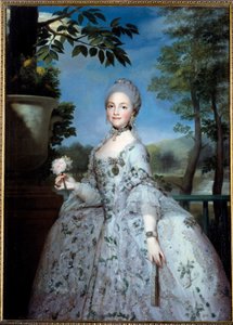Porträt von Maria Luise von Parma, Prinzessin von Asturien von Anton Raphael Mengs
