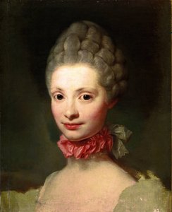 Unvollendetes Porträt von Marie Louise de Bourbon-Parma