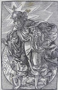 Die Erschaffung der Welt, aus der Wormser Bibel, 1529