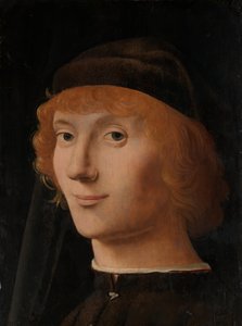 Porträt eines jungen Mannes, ca. 1470 von Antonello da Messina