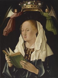Die lesende Jungfrau Maria von Antonello da Messina