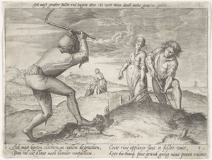 Nivellierung des Landes von Antonie Wierix (II) (possibly)