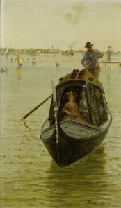Venezianische Gondel