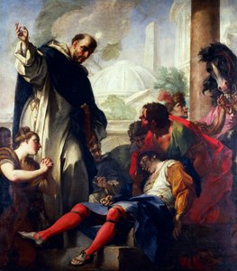 Das Wunder des heiligen Dominikus von Antonio Balestra