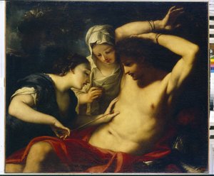 Die Heiligen Sebastian, Irene und Lucia