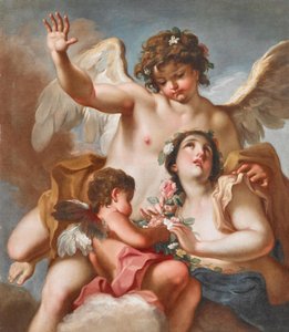 Zephyrus, Flora und Amor von Antonio Balestra