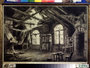Szenografie für "Dreißig Jahre oder das Leben eines Spielers" von Victor Henri-Joseph Brahain Ducange