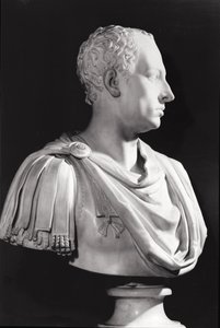 Porträtbüste von Franz I. (1708-65), Heiliger Römischer Kaiser (Marmor)