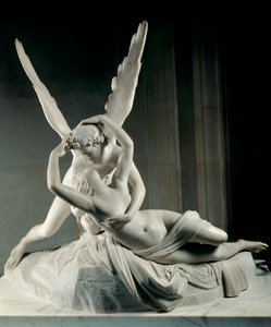 Psyche durch den Kuss der Liebe wiederbelebt