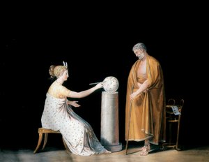 Die Muse Urania und Thales