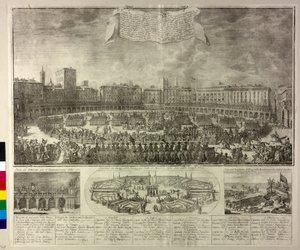 Illustration der Festlichkeiten
