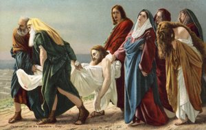 Christus wird zum Grab getragen