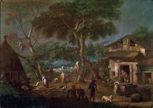 Italienische Landschaft, ca. 1750-1795