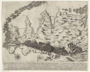 Ankunft der Hilfstruppen auf Malta von Antonio Francesco Lucini